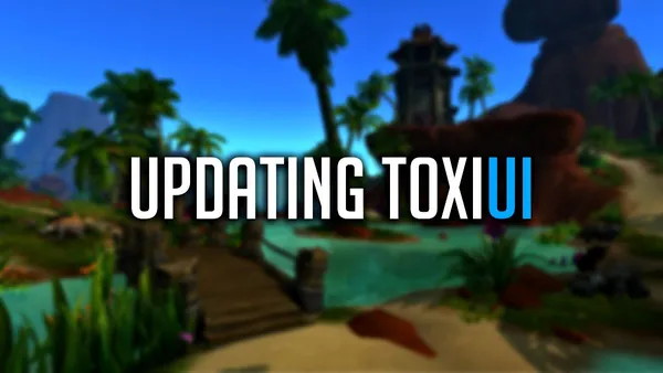 Updating ToxiUI