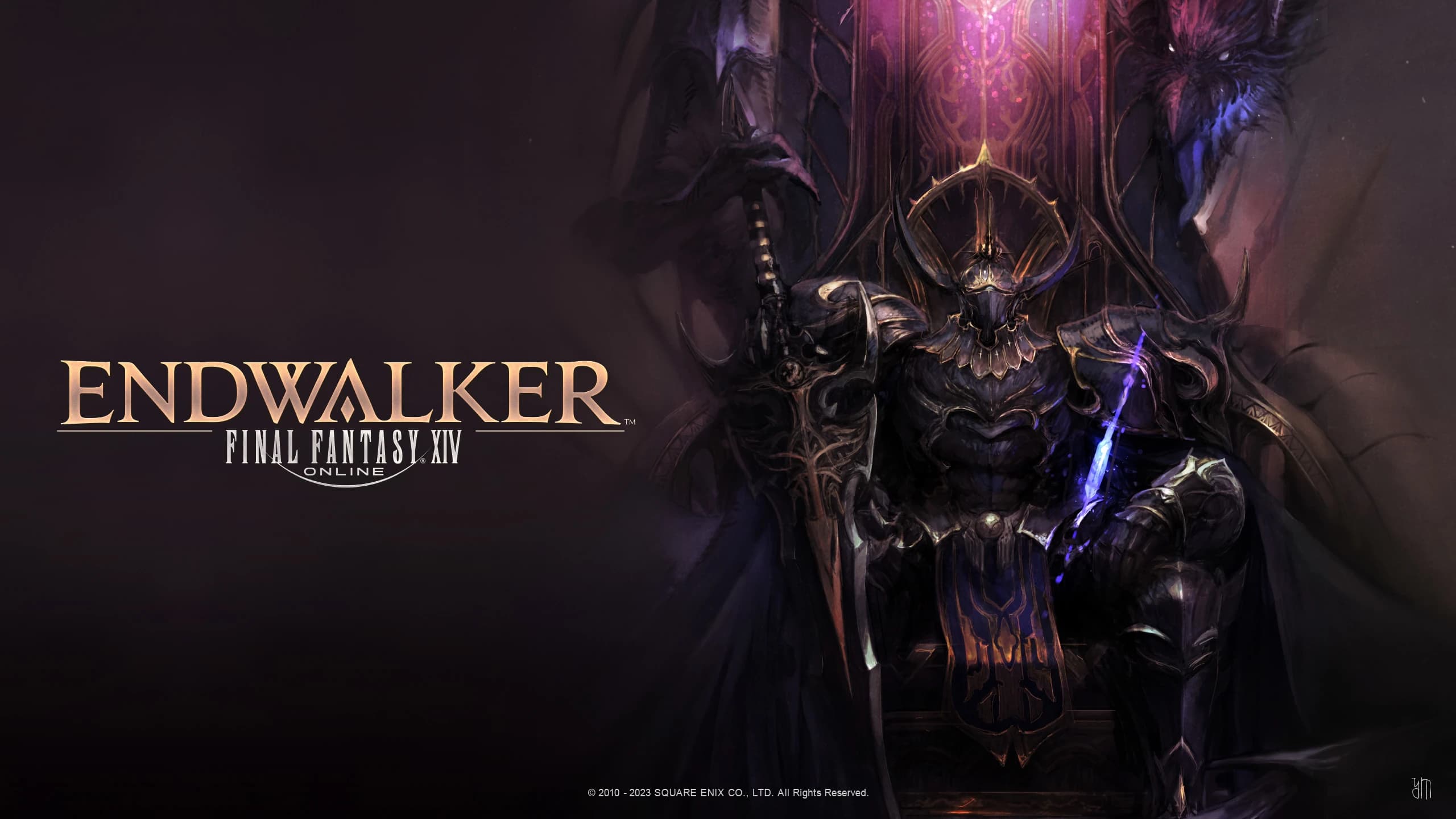 Endwalker Dark Throne Wallpaper